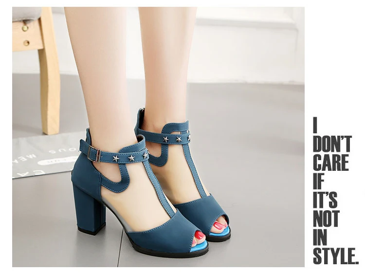 Women sandals 2020 fashion summer shoes women high heels hollow mesh sexy sandals size 35 - 43 mujer sandalias