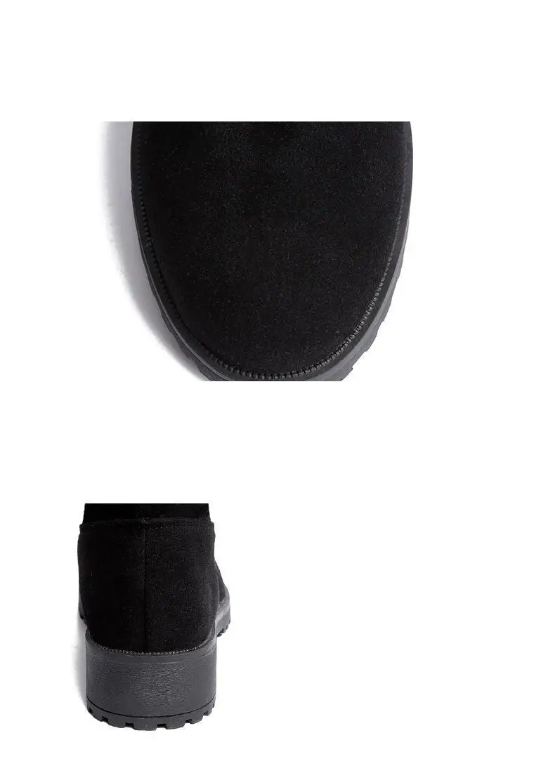 Size 35-41 Winter Over The Knee Boots Women Stretch Fabric Thigh High Sexy Woman Shoes Long Bota Feminina zapatos de mujer  #66