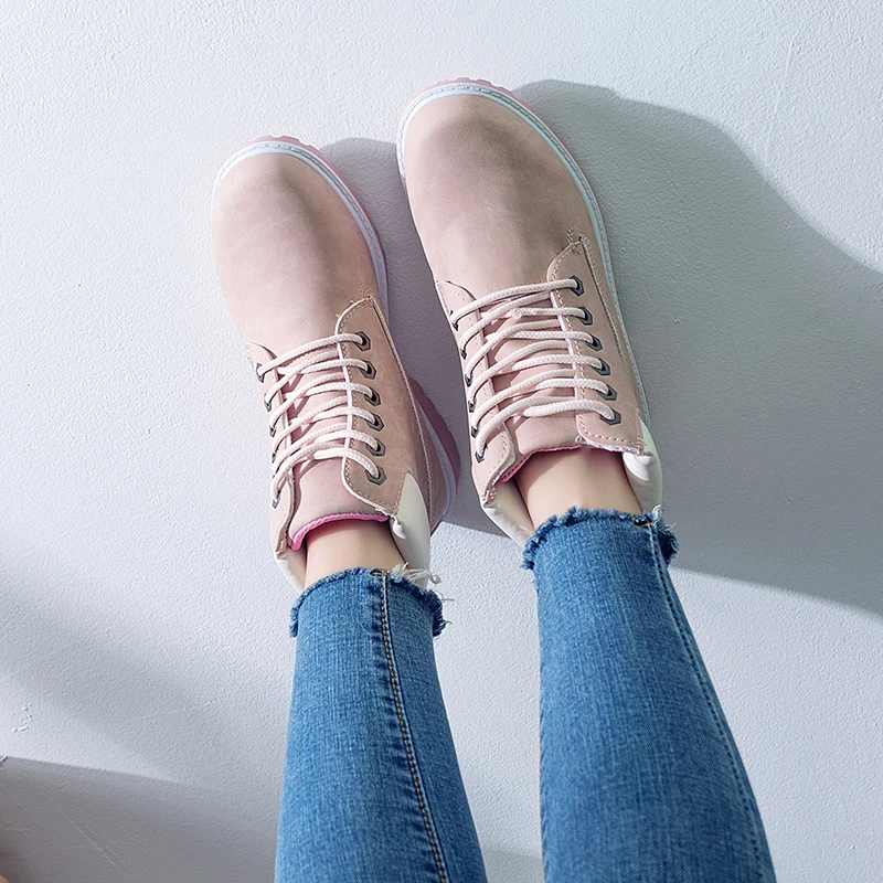 2020 Hot New Autumn Early Winter Shoes Women Flat Heel Boots Fashion Keep warm Women's Boots Brand Woman Ankle Botas Camouflage