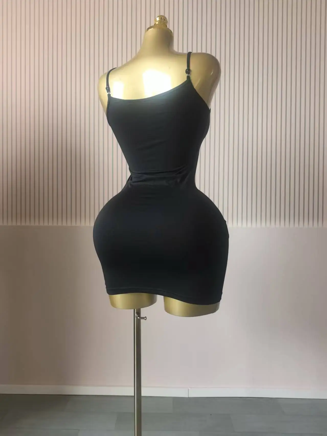 CM.YAYA Women Flare Long Sleeve Stacked Ruched Mesh See Though with Tank Dress Maxi Long Dress 2025 Birthday Sexy Party Dresses