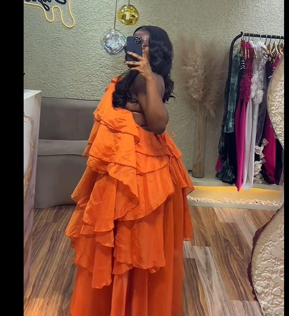 CM.YAYA Women Sleeveless Ruffles Loose Ball Gown Smock Strap Maxi Long Sexy Dress 2025 Birthday Vacation Party Dresses Vestidos CM.YAYA Women Sleeveless Ruffles Loose Ball Gown Smock Strap Maxi Long Sexy Dress 2025 Birthday Vacation Party Dresses Vestidos