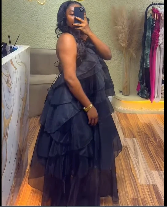 CM.YAYA Women Sleeveless Ruffles Loose Ball Gown Smock Strap Maxi Long Sexy Dress 2025 Birthday Vacation Party Dresses Vestidos CM.YAYA Women Sleeveless Ruffles Loose Ball Gown Smock Strap Maxi Long Sexy Dress 2025 Birthday Vacation Party Dresses Vestidos