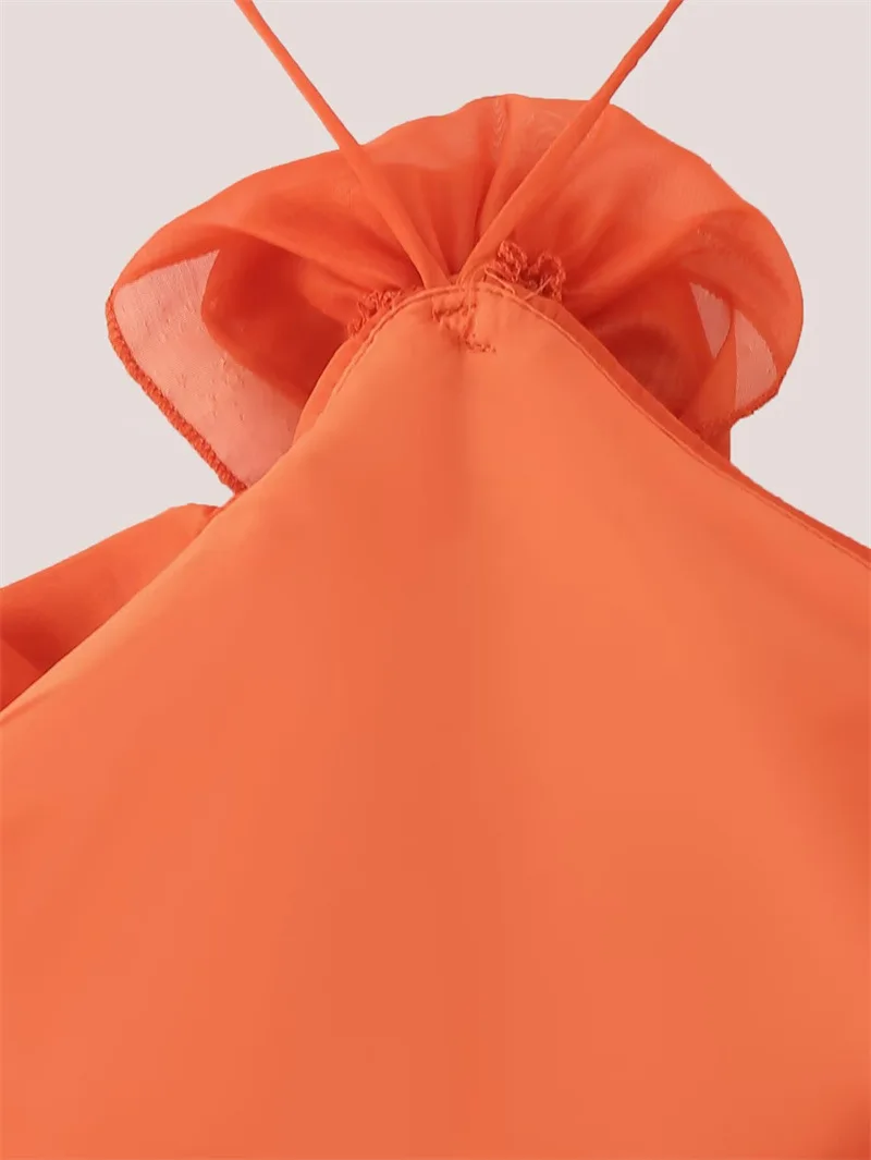 CM.YAYA Women Sleeveless Ruffles Loose Ball Gown Smock Strap Maxi Long Sexy Dress 2025 Birthday Vacation Party Dresses Vestidos CM.YAYA Women Sleeveless Ruffles Loose Ball Gown Smock Strap Maxi Long Sexy Dress 2025 Birthday Vacation Party Dresses Vestidos