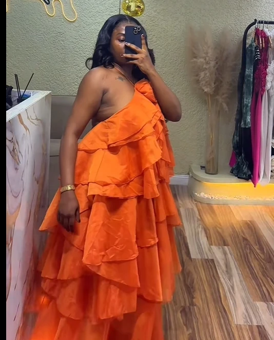 CM.YAYA Women Sleeveless Ruffles Loose Ball Gown Smock Strap Maxi Long Sexy Dress 2025 Birthday Vacation Party Dresses Vestidos CM.YAYA Women Sleeveless Ruffles Loose Ball Gown Smock Strap Maxi Long Sexy Dress 2025 Birthday Vacation Party Dresses Vestidos