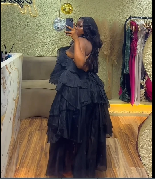 CM.YAYA Women Sleeveless Ruffles Loose Ball Gown Smock Strap Maxi Long Sexy Dress 2025 Birthday Vacation Party Dresses Vestidos CM.YAYA Women Sleeveless Ruffles Loose Ball Gown Smock Strap Maxi Long Sexy Dress 2025 Birthday Vacation Party Dresses Vestidos