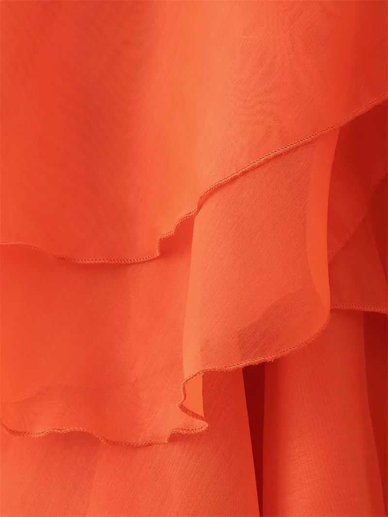 CM.YAYA Women Sleeveless Ruffles Loose Ball Gown Smock Strap Maxi Long Sexy Dress 2025 Birthday Vacation Party Dresses Vestidos CM.YAYA Women Sleeveless Ruffles Loose Ball Gown Smock Strap Maxi Long Sexy Dress 2025 Birthday Vacation Party Dresses Vestidos