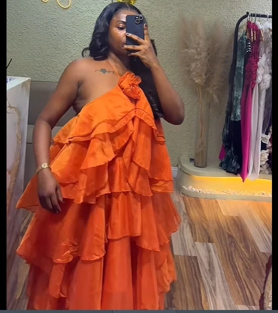 CM.YAYA Women Sleeveless Ruffles Loose Ball Gown Smock Strap Maxi Long Sexy Dress 2025 Birthday Vacation Party Dresses Vestidos CM.YAYA Women Sleeveless Ruffles Loose Ball Gown Smock Strap Maxi Long Sexy Dress 2025 Birthday Vacation Party Dresses Vestidos