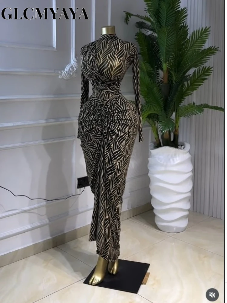 CM.YAYA Women Leaf Printed Wrap Front Ruched Stacked Midi Bodycon Maxi Dress 2026 Street Holiday Vacation Long Dresses Vestidos CM.YAYA Women Leaf Printed Wrap Front Ruched Stacked Midi Bodycon Maxi Dress 2026 Street Holiday Vacation Long Dresses Vestidos