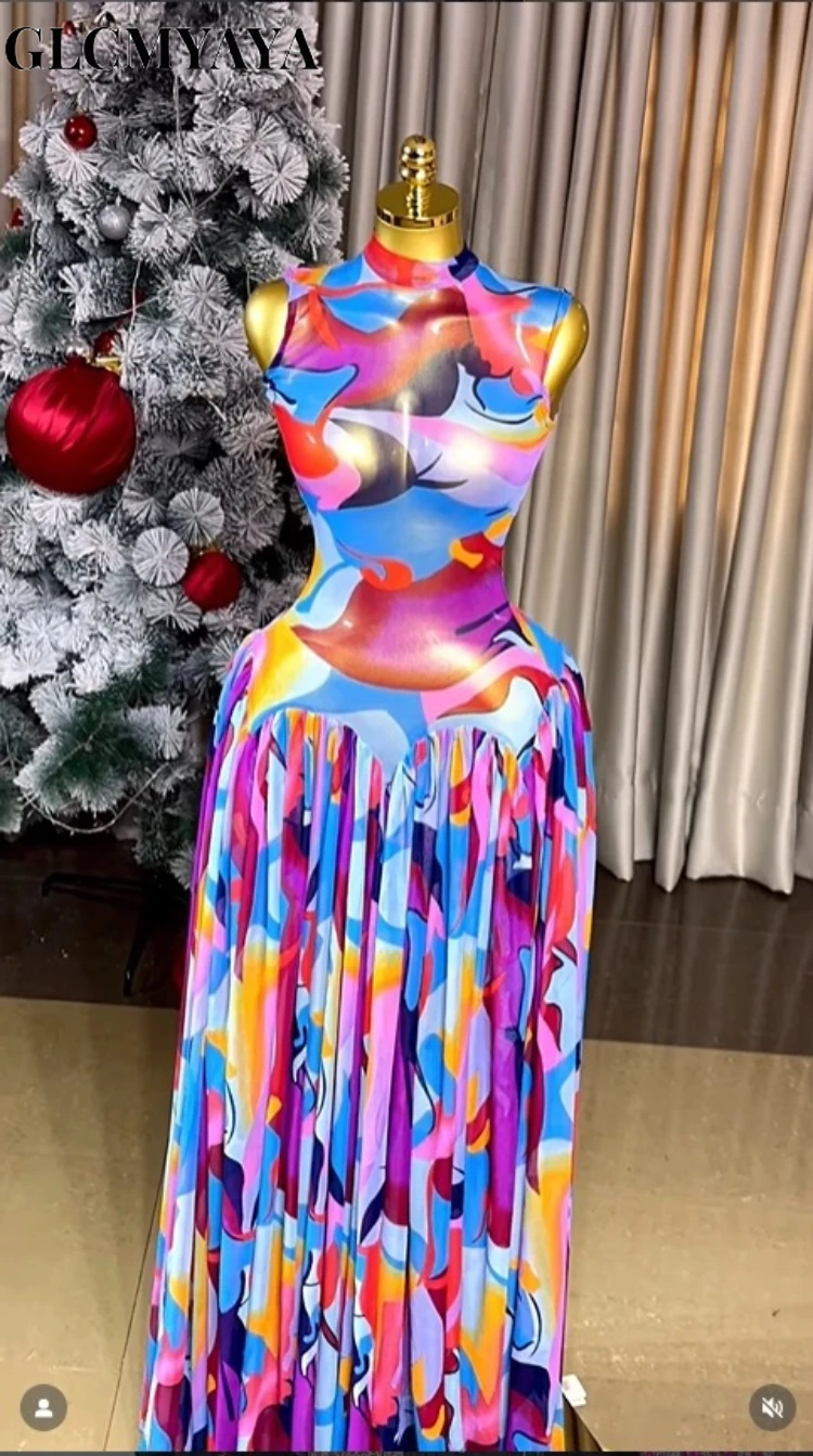 CM.YAYA Women’s Tie Dye Printed Mesh See Though A-line Maxi Dress 2026 Street Education Party Cocktail Night Out Long Dresses CM.YAYA Women's Tie Dye Printed Mesh See Though A-line Maxi Dress 2026 Street Education Party Cocktail Night Out Long Dresses