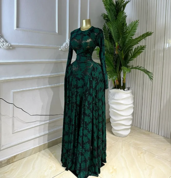 CM.YAYA Women Lace Up O-neck Long Sleeve Big Swing A-line Maxi Dress 2026 Sexy Parties Education Vacation Long Dresses Vestidos CM.YAYA Women Lace Up O-neck Long Sleeve Big Swing A-line Maxi Dress 2026 Sexy Parties Education Vacation Long Dresses Vestidos