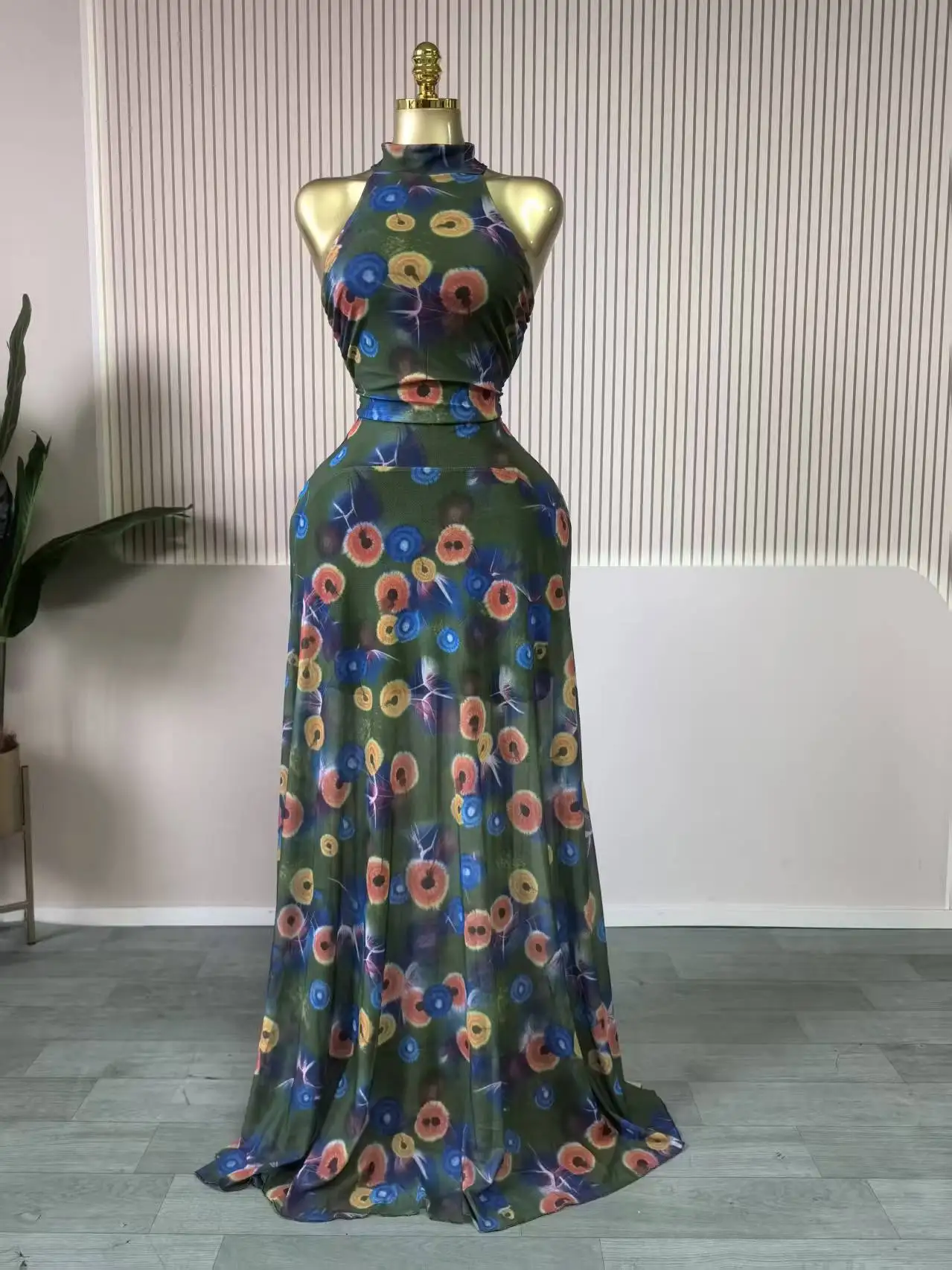 CM.YAYA 2026 Fall Women O-neck Sleeveless Print Mermaid Long Maxi Dress Cocktail Evening Birthday Beach Sexy Night Party Dresses CM.YAYA 2026 Fall Women O-neck Sleeveless Print Mermaid Long Maxi Dress Cocktail Evening Birthday Beach Sexy Night Party Dresses