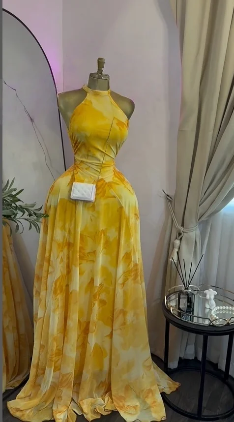 GLCMYAYA Women Printed Sleeveless with Sashes Fit and Flare A-line Maxi Dress 2026 Streetwear Beach Holiday Long Dresses Vestido