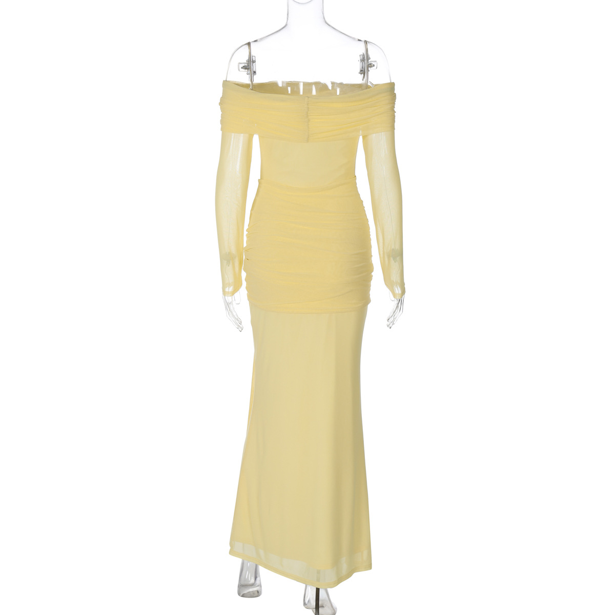 CM.YAYA Women Skew Off Shoulder Stacked Ruched Wrap Front Maxi Midi Dress 2026 Sexy Beach Party Education Long Dresses Vestidos CM.YAYA Women Skew Off Shoulder Stacked Ruched Wrap Front Maxi Midi Dress 2026 Sexy Beach Party Education Long Dresses Vestidos