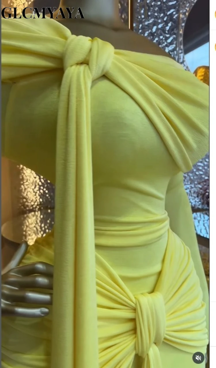 CM.YAYA Women Skew Off Shoulder Stacked Ruched Wrap Front Maxi Midi Dress 2026 Sexy Beach Party Education Long Dresses Vestidos