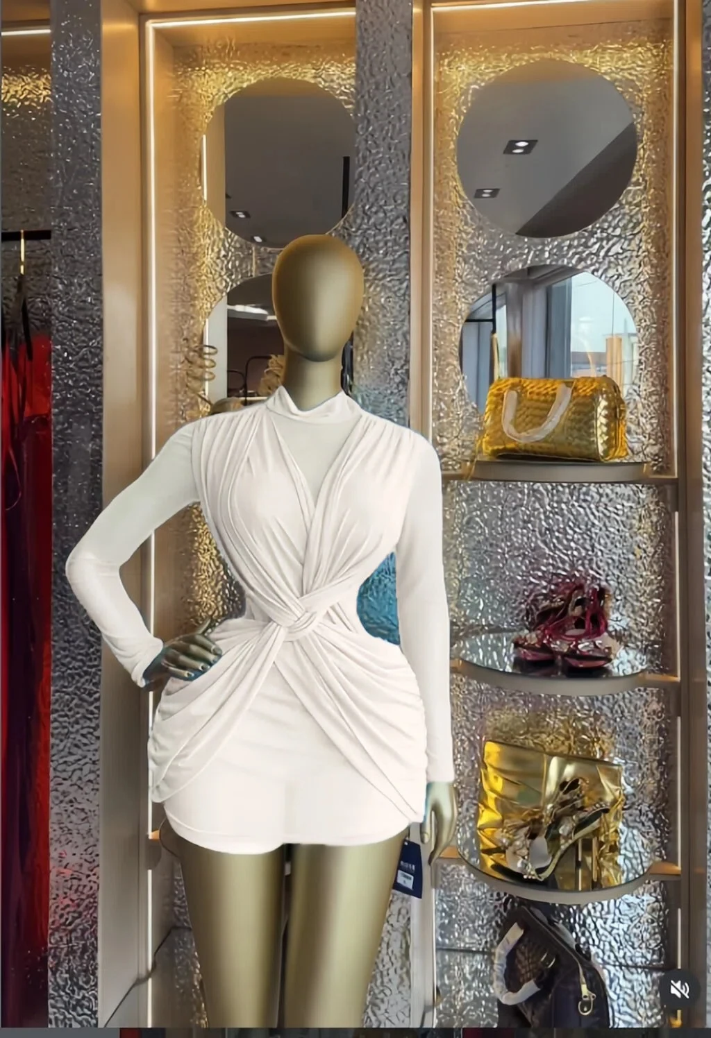 CM.YAYA Women Wrap Front Stacked Ruched Long Sleeve Bodycon Mini Midi Dress 2026 Street Beach Party Education Dresses Vestidos CM.YAYA Women Wrap Front Stacked Ruched Long Sleeve Bodycon Mini Midi Dress 2026 Street Beach Party Education Dresses Vestidos