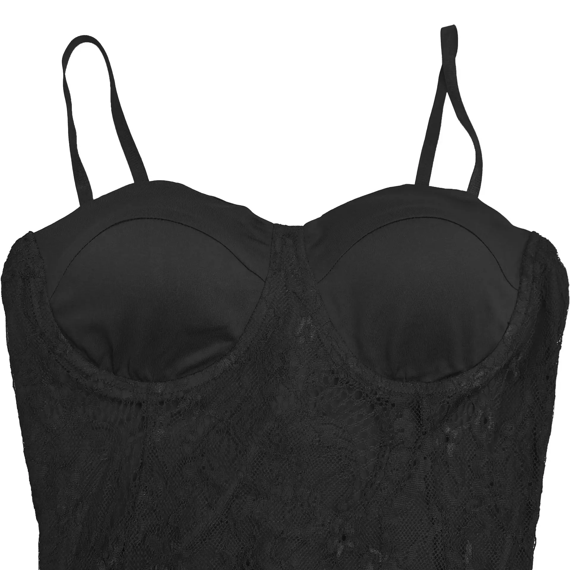 CM.YAYA Women Strap Sleeveless Bodycon Long Maxi Dress Lace See Through Streetwear Sexy Vestidos Party Evening Birthday Dresses