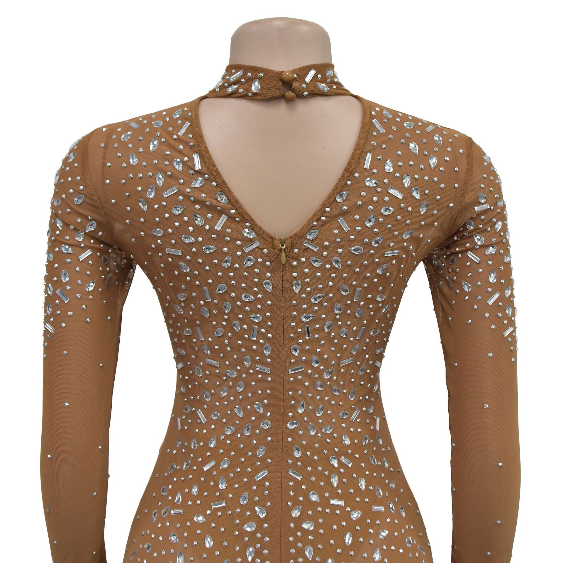 CM.YAYA 2024 Women Long Sleeve Mesh Diamonds Hot Rhinestones Bodycon Midi Dress Women’s Maxi Long Evening Birthday Dresses CM.YAYA 2024 Women Long Sleeve Mesh Diamonds Hot Rhinestones Bodycon Midi Dress Women’s Maxi Long Evening Birthday Dresses