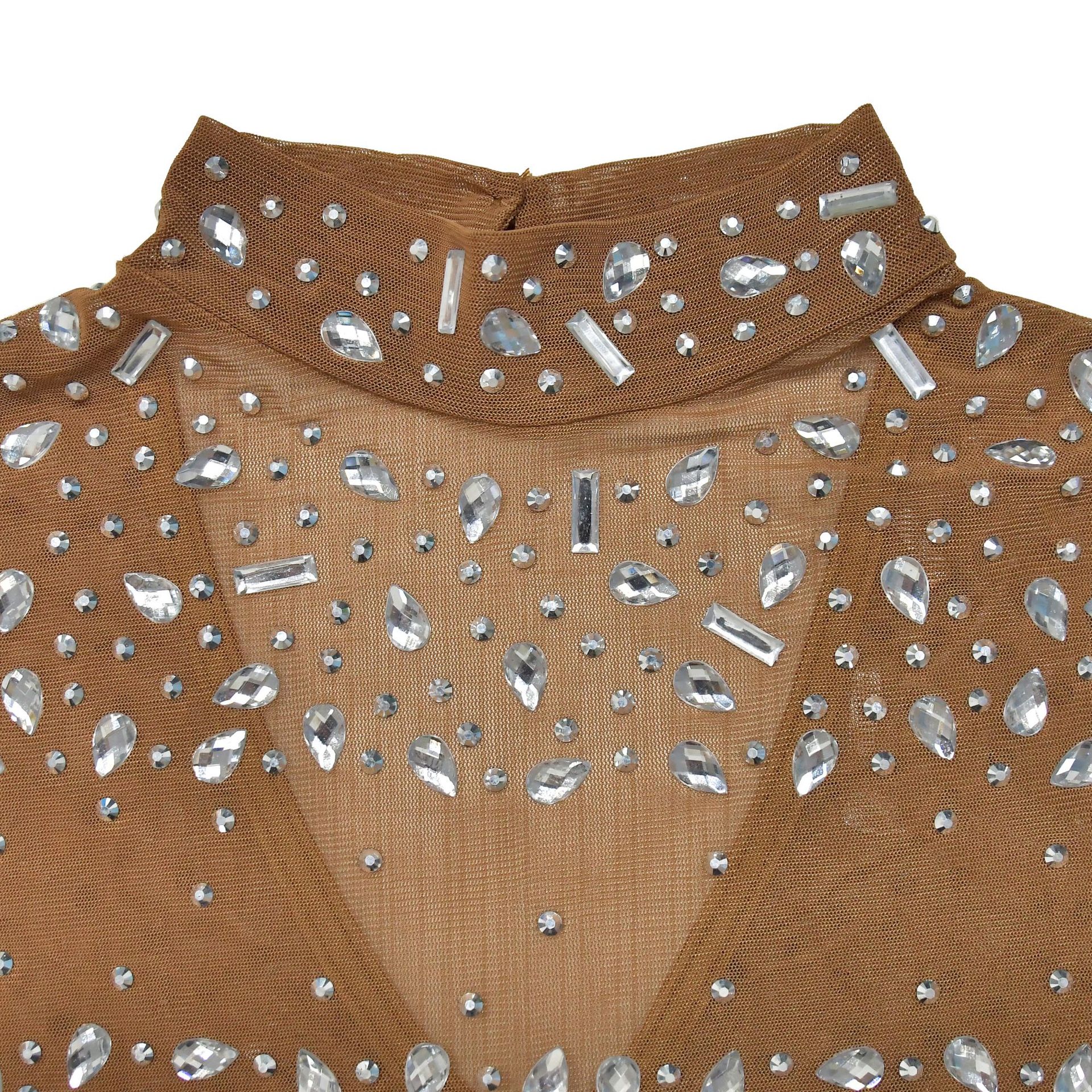 CM.YAYA 2024 Women Long Sleeve Mesh Diamonds Hot Rhinestones Bodycon Midi Dress Women’s Maxi Long Evening Birthday Dresses CM.YAYA 2024 Women Long Sleeve Mesh Diamonds Hot Rhinestones Bodycon Midi Dress Women’s Maxi Long Evening Birthday Dresses