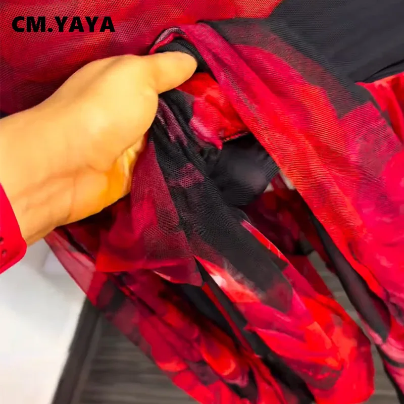 CM.YAYA Women Halter Neck Backless Ruched Stacked Sleeveless Mesh Long Maxi Dress 2025 Birthday Even Sexy Party Dresses Vestidos CM.YAYA Women Halter Neck Backless Ruched Stacked Sleeveless Mesh Long Maxi Dress 2025 Birthday Even Sexy Party Dresses Vestidos