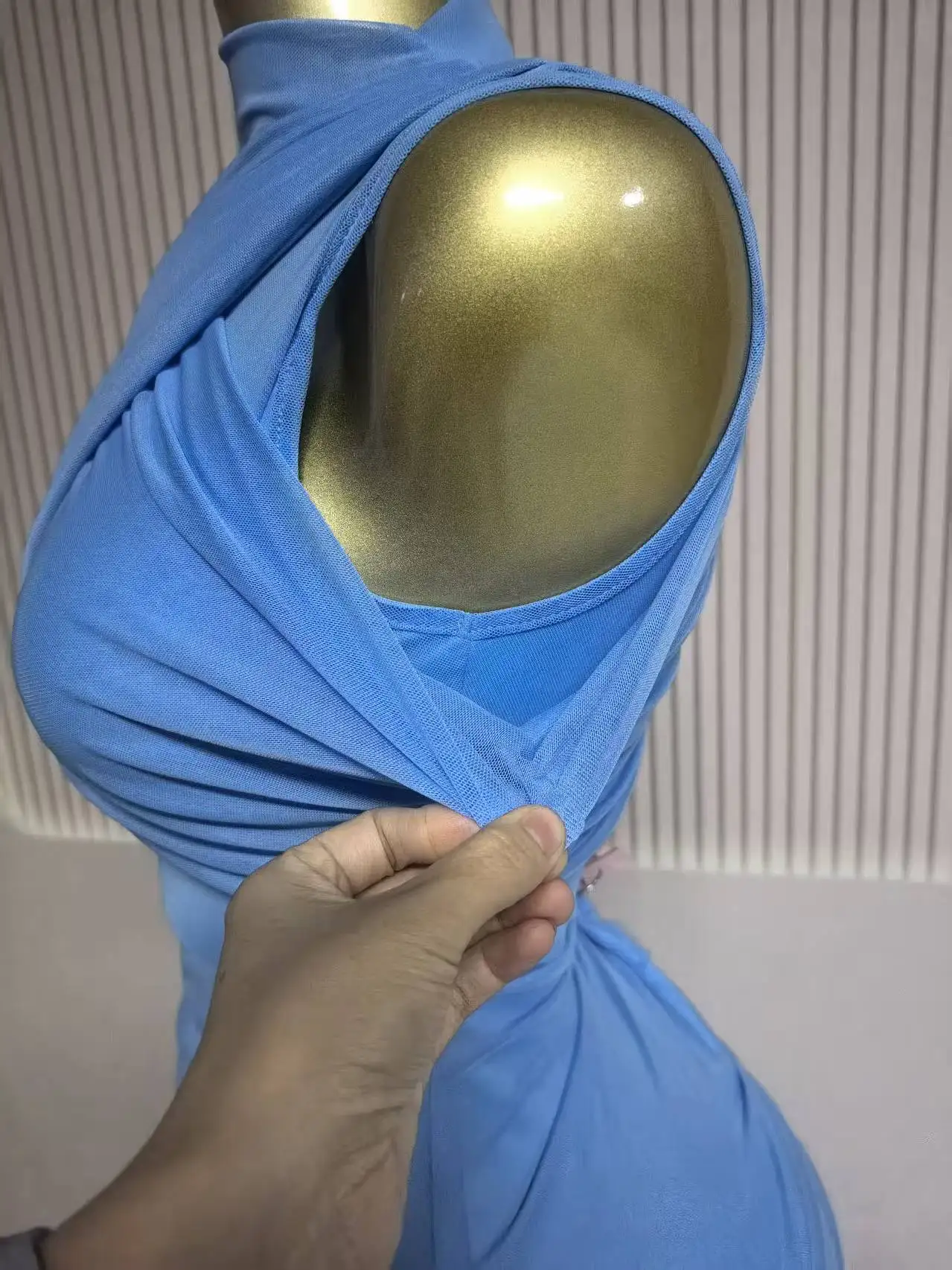 GLCMYAYA Women Stacked Wraped Bodycon Midi Sleeve Long Maxi Dress 2026 Elegant Evening Birthday Party Dresses Trendy Vestidos GLCMYAYA Women Stacked Wraped Bodycon Midi Sleeve Long Maxi Dress 2026 Elegant Evening Birthday Party Dresses Trendy Vestidos