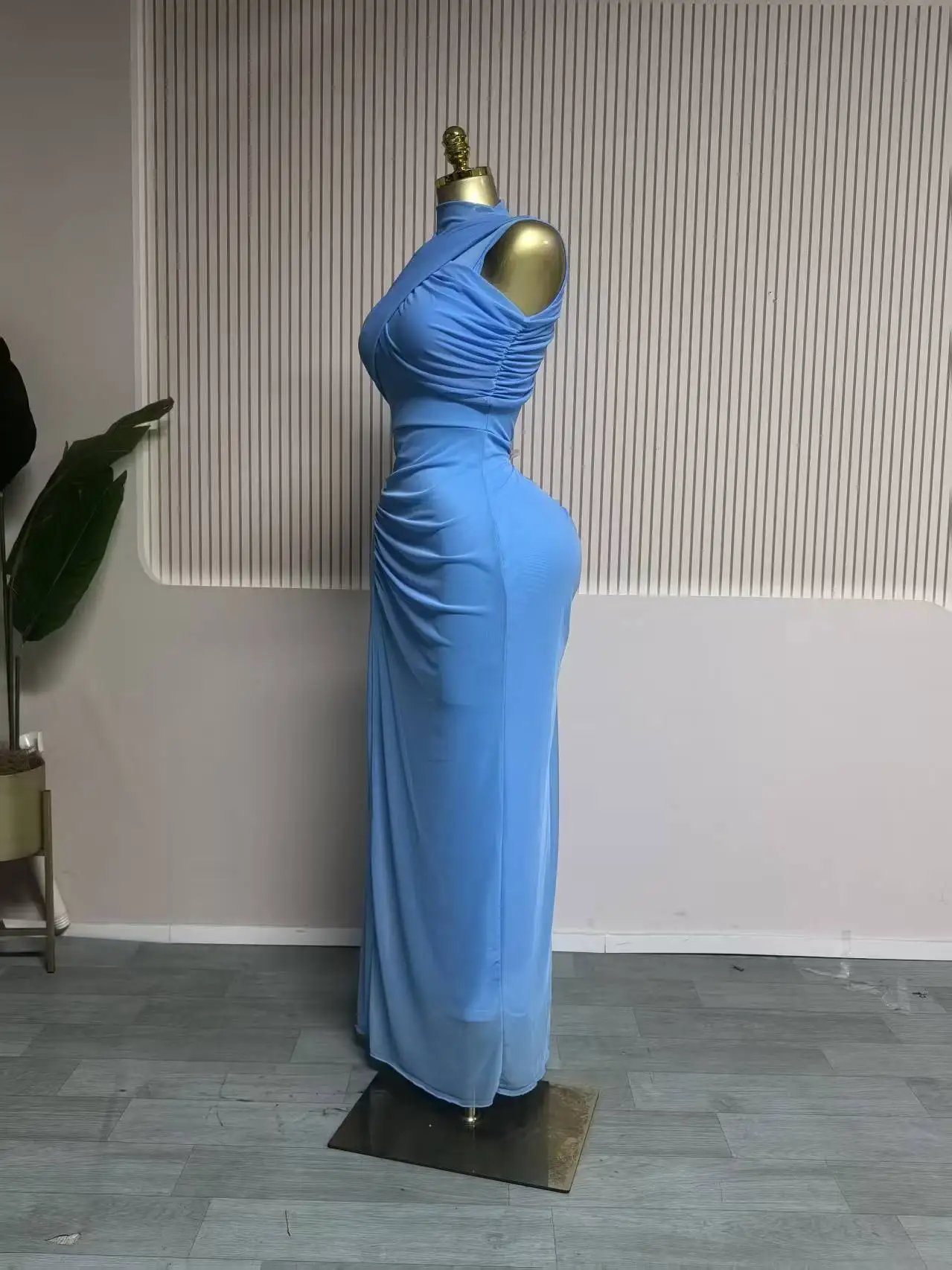 GLCMYAYA Women Stacked Wraped Bodycon Midi Sleeve Long Maxi Dress 2026 Elegant Evening Birthday Party Dresses Trendy Vestidos GLCMYAYA Women Stacked Wraped Bodycon Midi Sleeve Long Maxi Dress 2026 Elegant Evening Birthday Party Dresses Trendy Vestidos