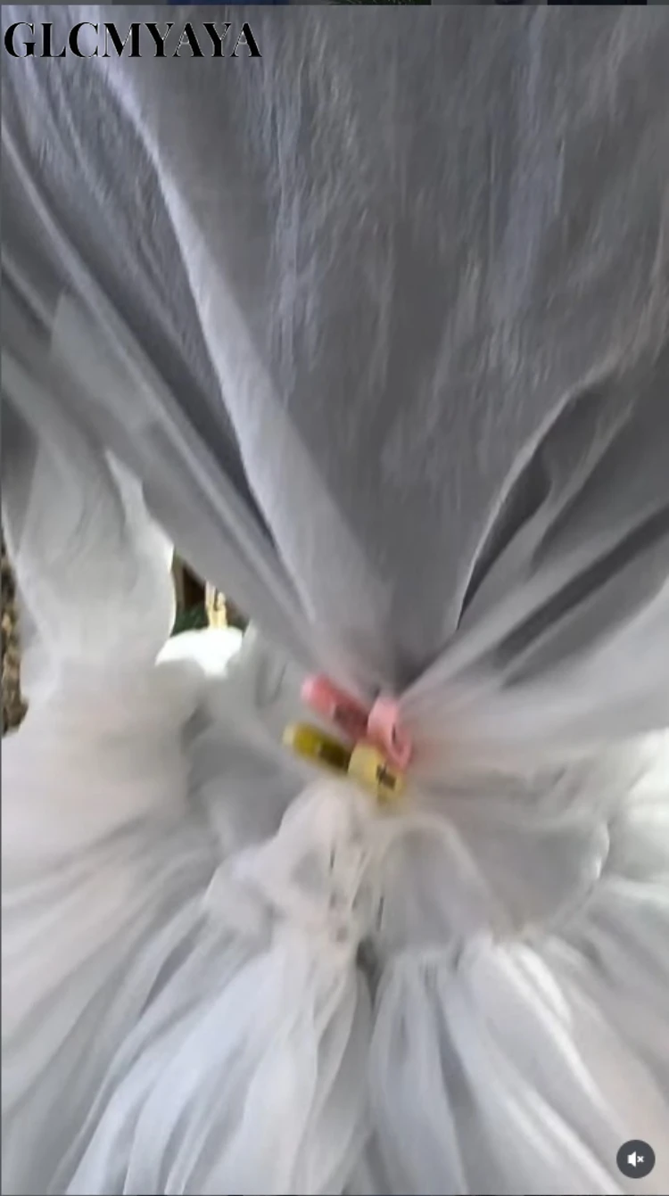 CM.YAYA Women Scarf Collar Smock Lantern Long Sleeve Mini Dress 2026 Street Party Education Holiday Dresses Vestidos