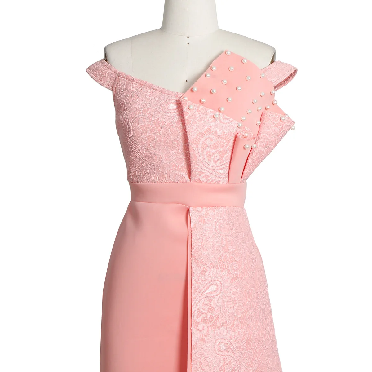 2021 Winter Women Slash Neck Short Sleeve Pearl Dress Sexy Office Lady Africa Evening Night Club Party Long Maxi Dresses GL05143 2021 Winter Women Slash Neck Short Sleeve Pearl Dress Sexy Office Lady Africa Evening Night Club Party Long Maxi Dresses GL05143