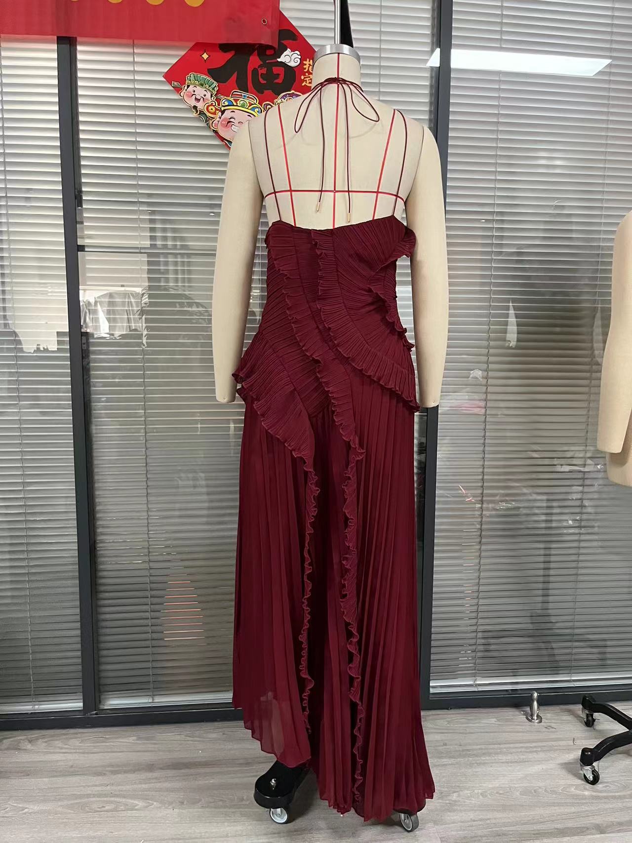 CM.YAYA Women Floral Print Pile Neck Flare Long Sleeve Long Dress 2026 Elegant Birthday Party Midi Maxi Dresses Trendy Vestidos CM.YAYA Women Floral Print Pile Neck Flare Long Sleeve Long Dress 2026 Elegant Birthday Party Midi Maxi Dresses Trendy Vestidos