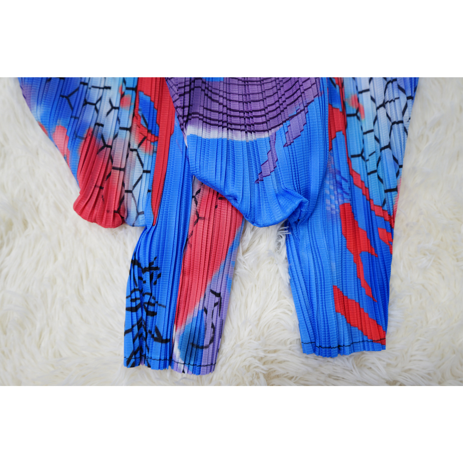 CM.YAYA Elegant Women Pleated Patchwork Double Wear Batwing Long Sleeve V-neck Bodycon Midi Maxi Long Dresses Vestidos