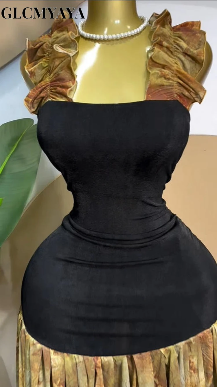 CM.YAYA Women Tie Dye Print Patchwork Tank Big Swing Midi A-line Long Maxi Dress 2026 Elegant Evening Birthday Party Dresses CM.YAYA Women Tie Dye Print Patchwork Tank Big Swing Midi A-line Long Maxi Dress 2026 Elegant Evening Birthday Party Dresses