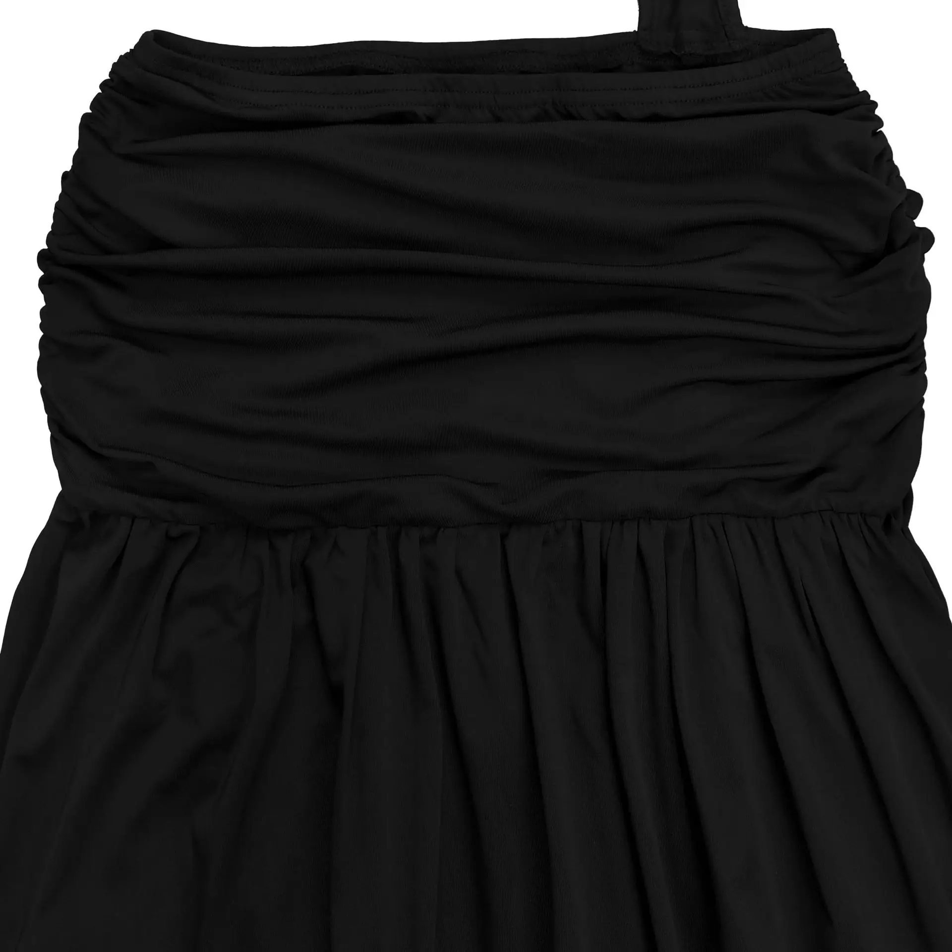 GLCMYAYA Women O-neck Sleeveless Hollow Out Ruched Pleated Long Dress Spring Birthday Evening Sexy Party Maxi Dresses Vestidos