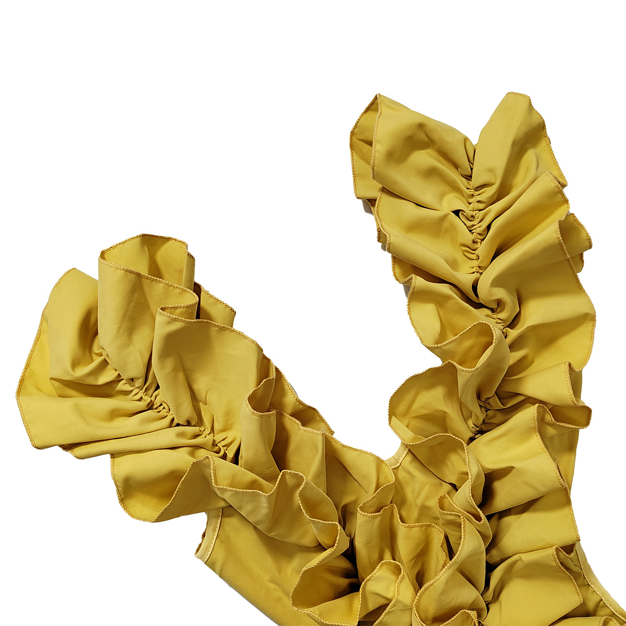 CM.YAYA Women Edible Tree Fungus Tierred High Low Asymmetrical Ball Gown Dress 2023 Sexy Club Party Evening High Street Dresses