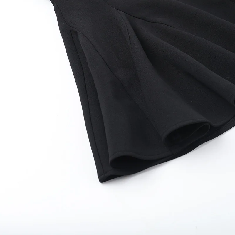 GLCMYAYA Women Sleeveless Strapless Bownot Big Swing Midi Mini Dress 2025 Summer Beach Vacation Holiday Party Birthday Dresses