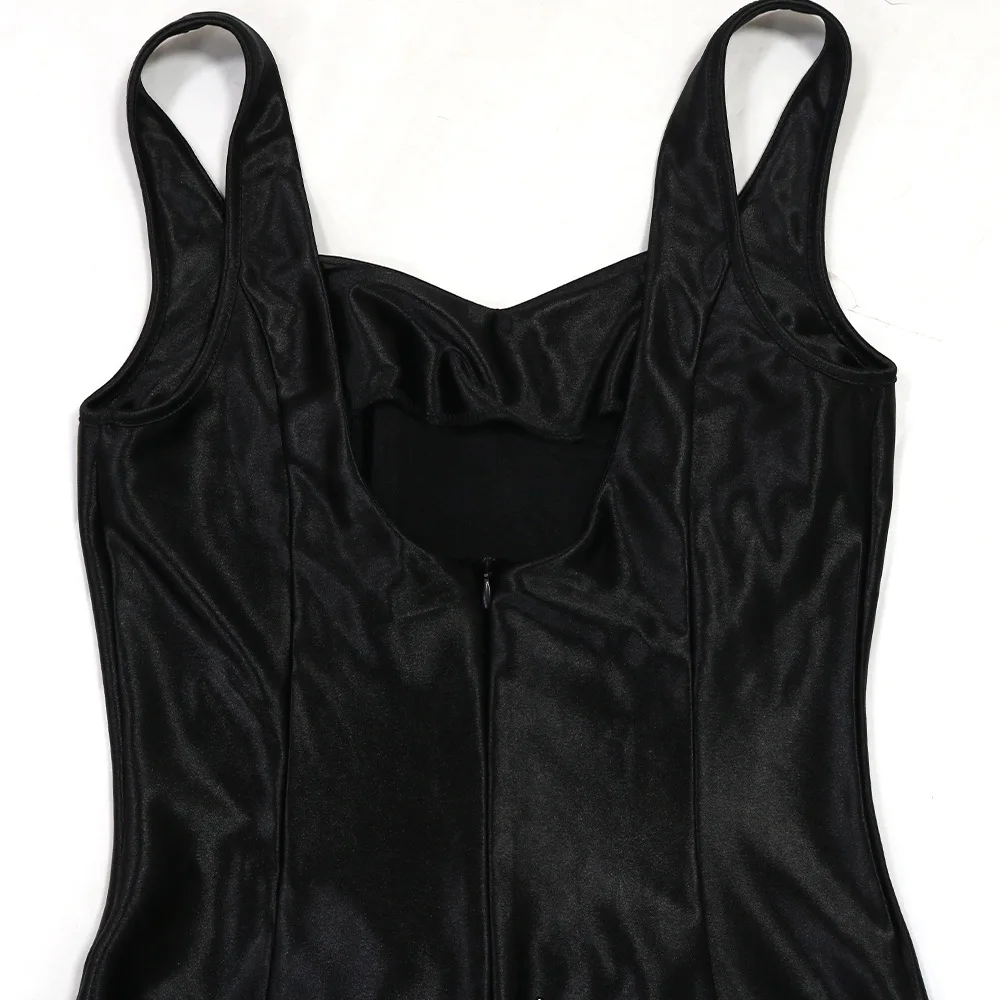 CM.YAYA Diamonds 3D Flower Mesh See Through Women Sleeveless Bodycon Long Dress Birthday Party Evening Prom Maxi Mermaid Dresses