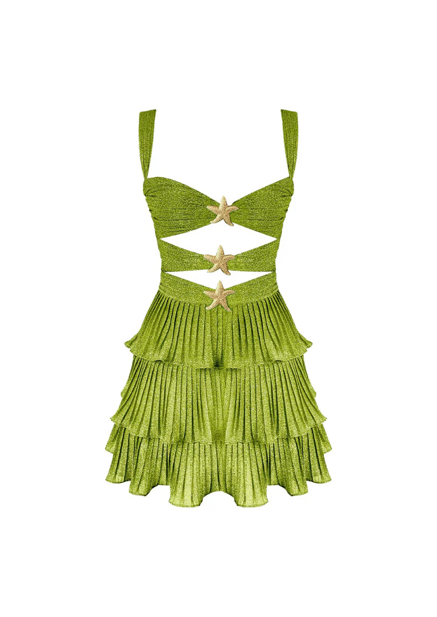 CM.YAYA Women's Sleeveless Strap Cutout Fishstar Ruffles A-line Dress 2026 Street Education Party Cocktail Night Out Dresses CM.YAYA Women's Sleeveless Strap Cutout Fishstar Ruffles A-line Dress 2026 Street Education Party Cocktail Night Out Dresses