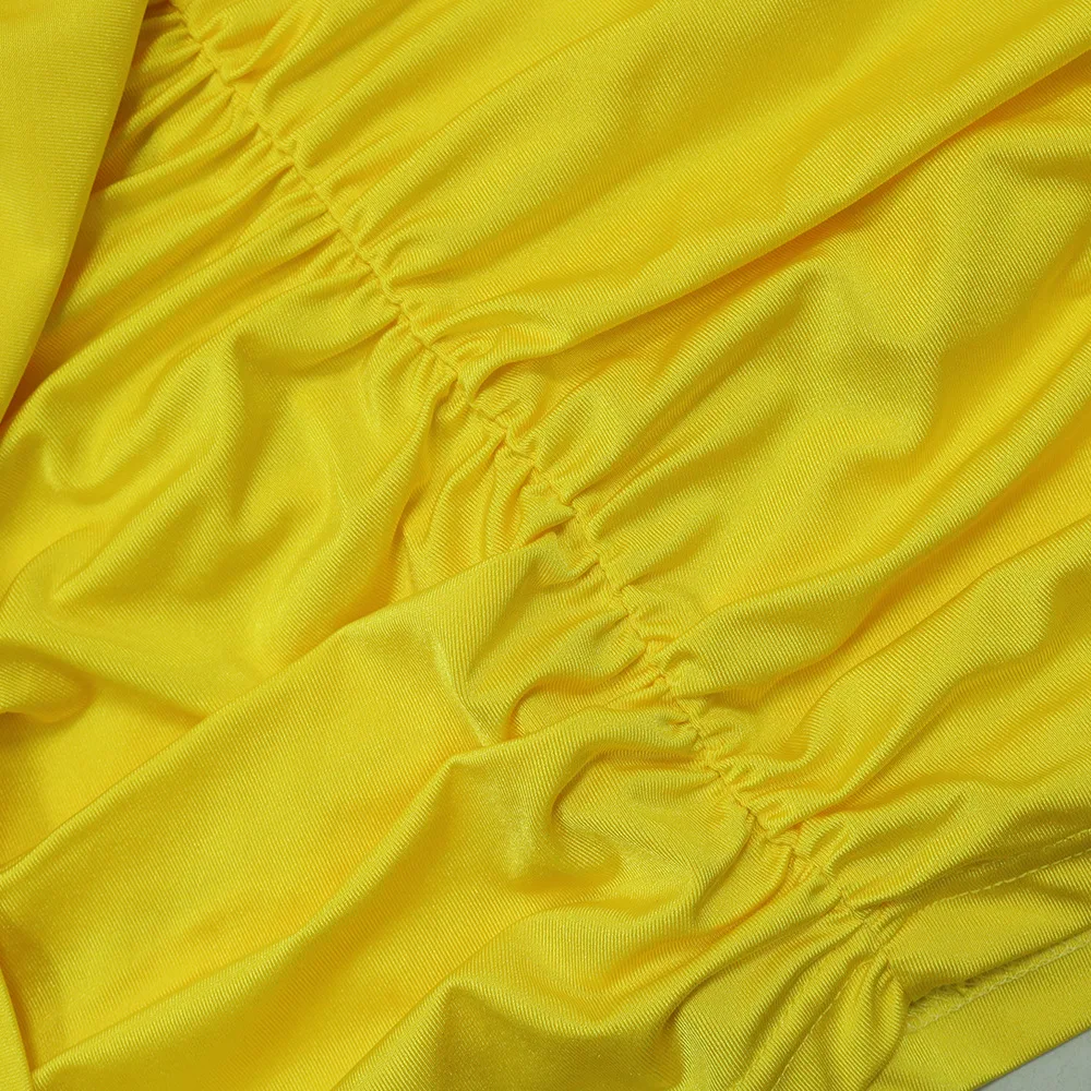 CM.YAYA 2024 Summer Sequined Sleeveless Women Dress Sexy Party Street Club O-Neck Mini Dresses Ruched Evening Bodycon Vestidos