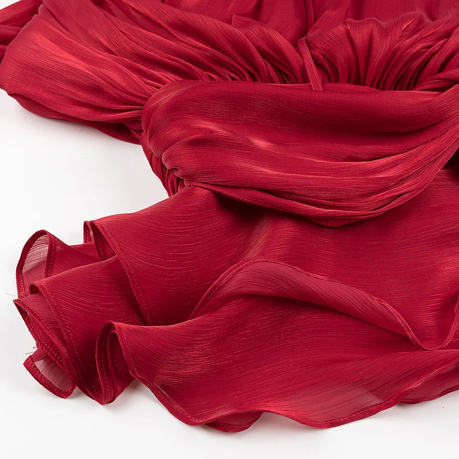 CM.YAYA Women Long Sleeve Pleated Low Waist Blouse Style Mini Dress with Shorts 2025 Birthday Beach Party Dresses Vestidos