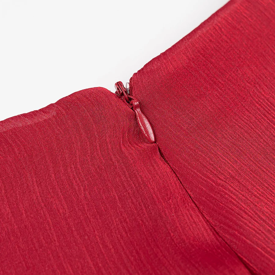 CM.YAYA Women Long Sleeve Pleated Low Waist Blouse Style Mini Dress with Shorts 2025 Birthday Beach Party Dresses Vestidos