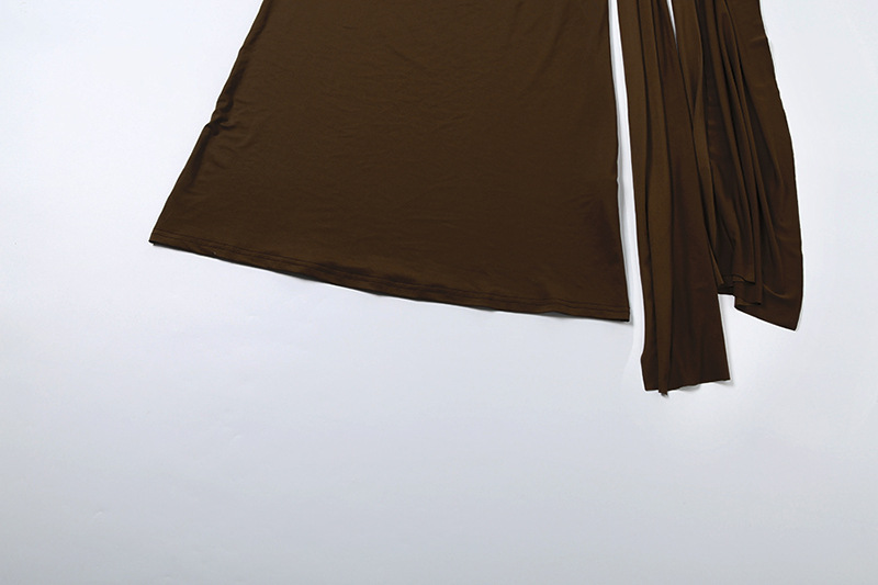 CM.YAYA Women Sleeveless Streamer Ruched Stacked Bodycon Midi Long Maxi Dress 2026 Elegant Evening Birthday Party Dresses