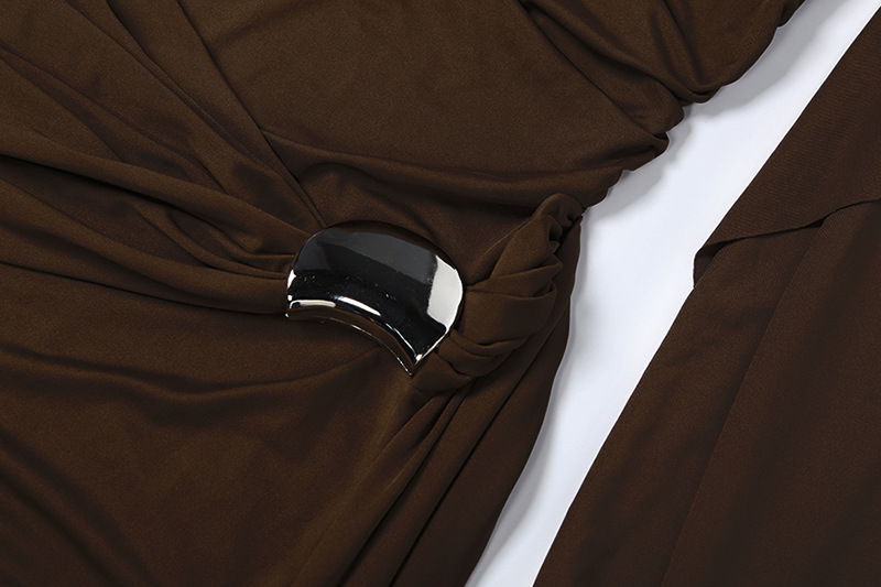 CM.YAYA Women Sleeveless Streamer Ruched Stacked Bodycon Midi Long Maxi Dress 2026 Elegant Evening Birthday Party Dresses