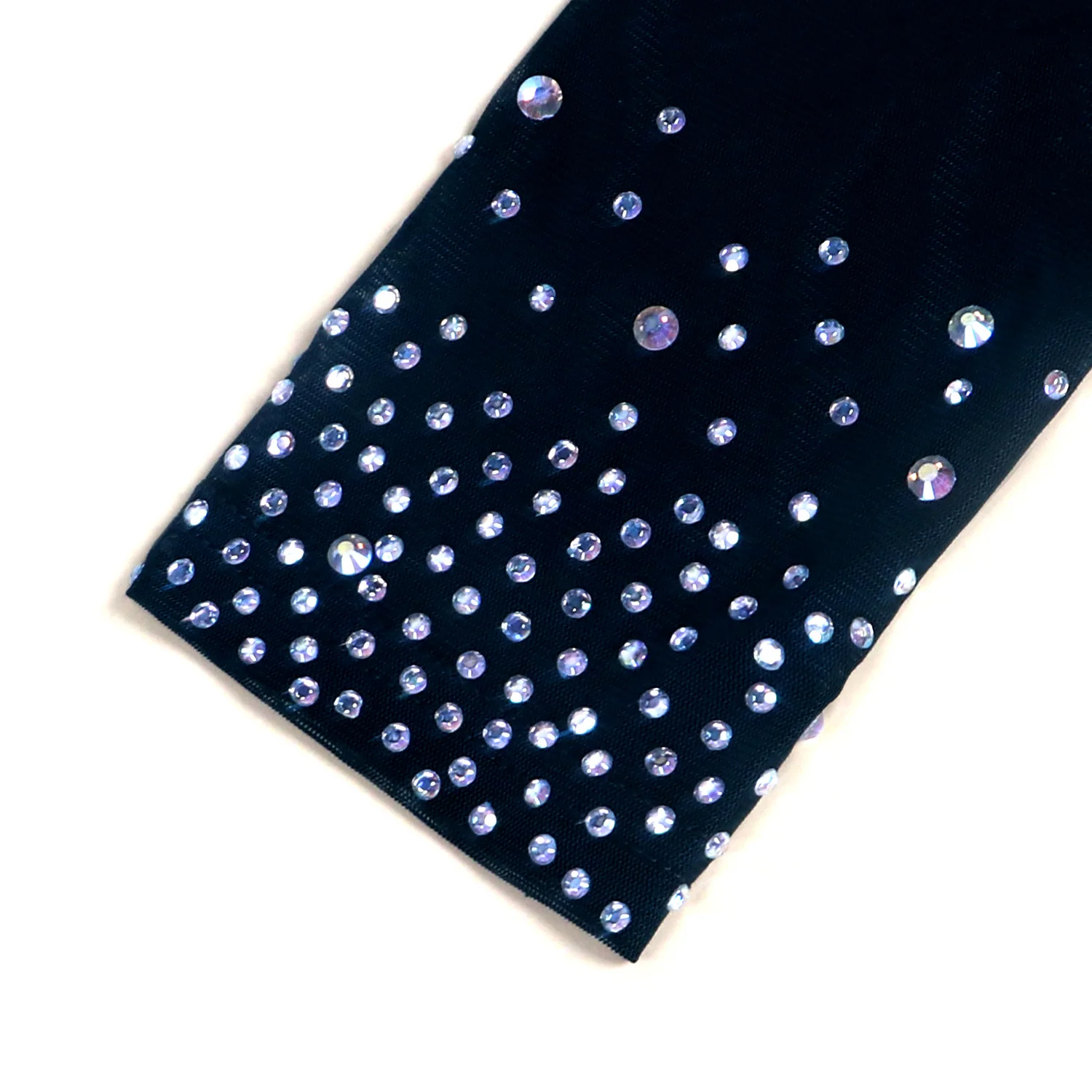 CM.YAYA Women Diamonds Hot Rhinestones Bodycon Midi Maxi Mermaid Dress Elegant Sexy Party Club One Long Sleeve Long Dresses