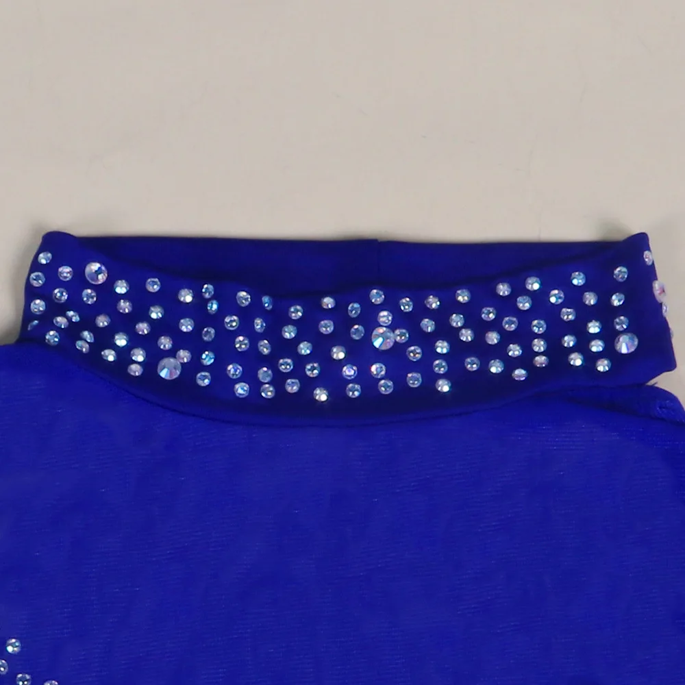 CM.YAYA Women Diamonds Hot Rhinestones Bodycon Midi Maxi Mermaid Dress Elegant Sexy Party Club One Long Sleeve Long Dresses