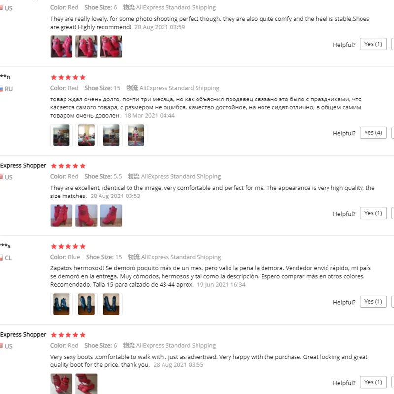 Women Ankle Boots Platform Red Yellow White Lace Up High Heels Short Boot Female Buckle Autumn Winter Sexy Men Shoes Large Size