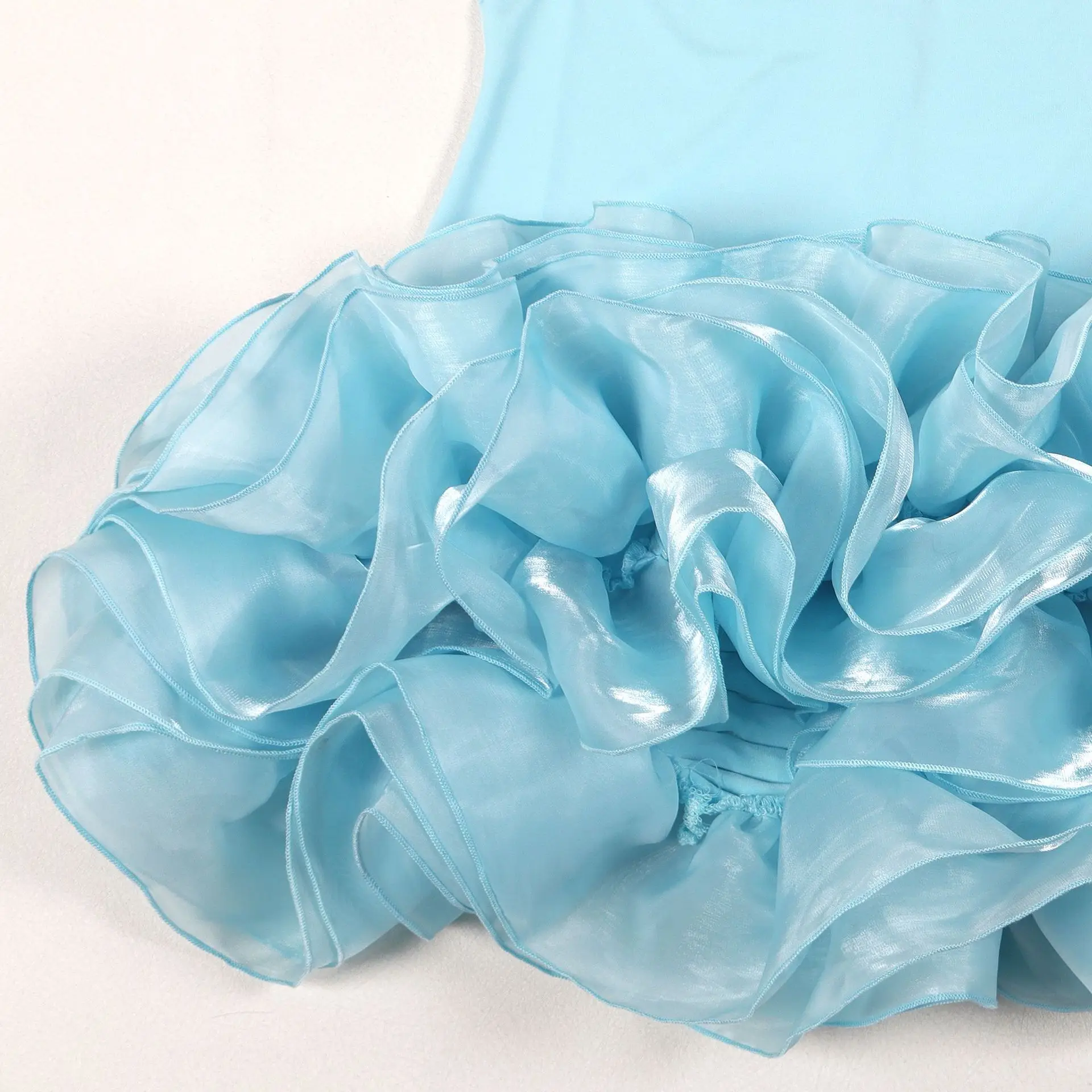 CM.YAYA Women Sleeveless Mesh Edible Tree Fungus Bead Strap Dress Sexy Night Club Evening Birthday Party Mini Dresses Vestidos