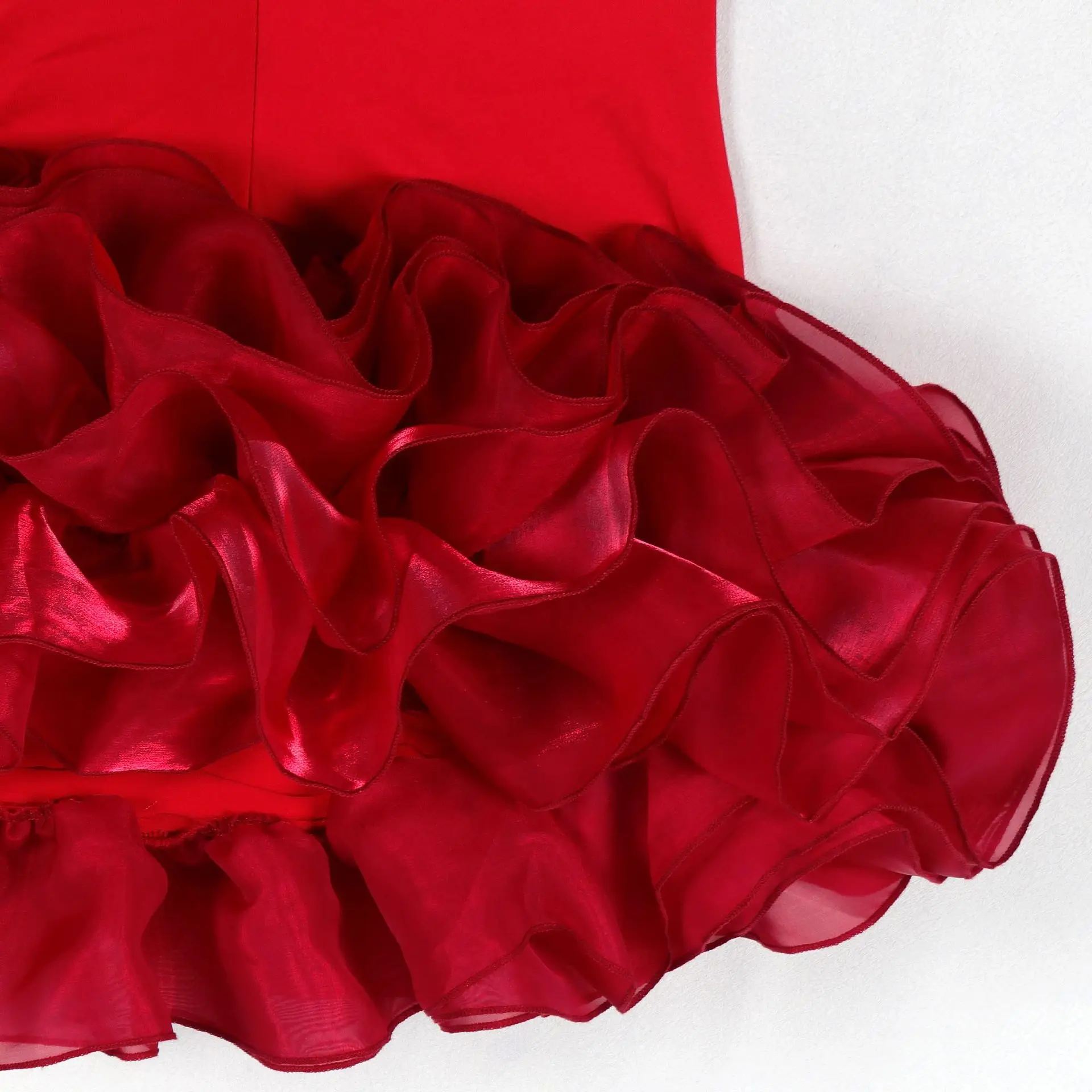 CM.YAYA Women Sleeveless Mesh Edible Tree Fungus Bead Strap Dress Sexy Night Club Evening Birthday Party Mini Dresses Vestidos