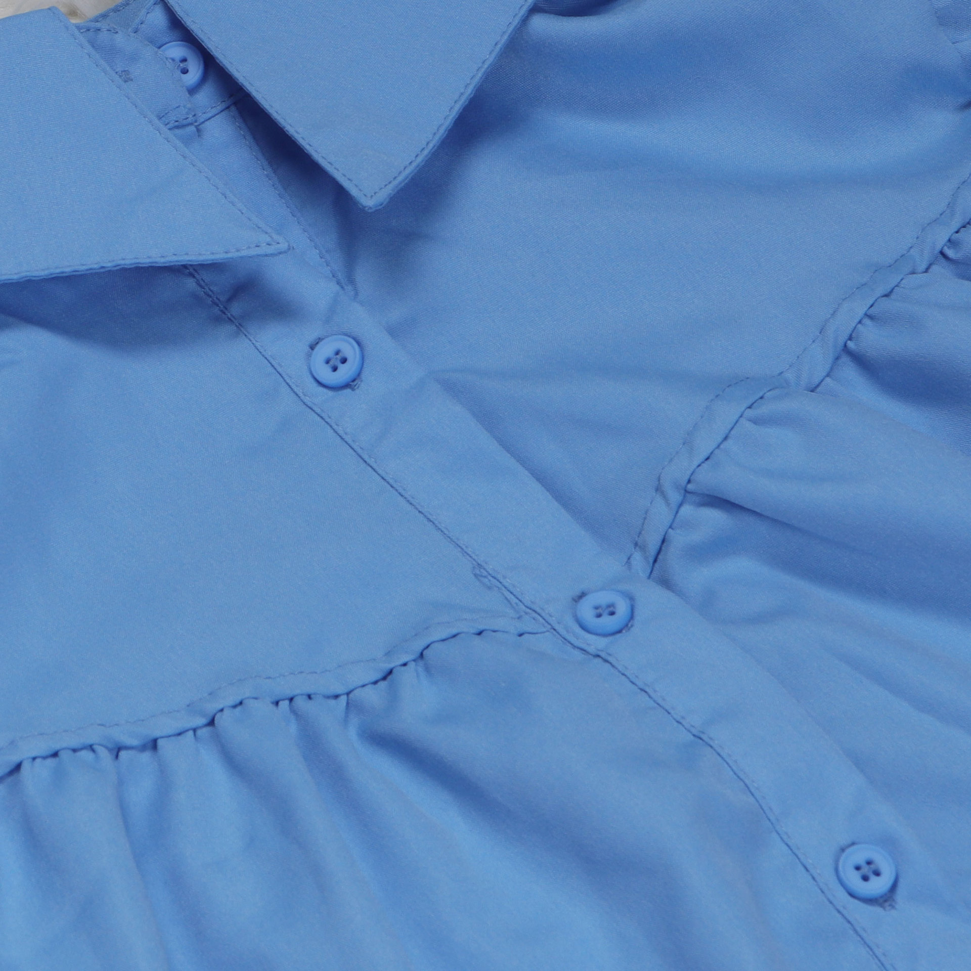 CM.YAYA Elegant Women Puff Sleeve Single Breasted Lapel Collar Babydoll Dress Street White Big Swing Loose Smock Shirt Dresses CM.YAYA Elegant Women Puff Sleeve Single Breasted Lapel Collar Babydoll Dress Street White Big Swing Loose Smock Shirt Dresses