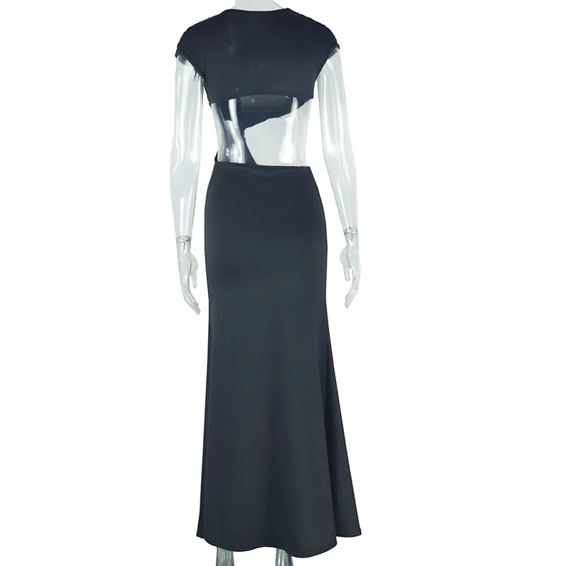 CM.YAYA Women Sleeveless Skew Collar Ruched Ribbon Long Maxi Dress 2025 Summer Sexy Street Slim Evening Night Club Party Dresses CM.YAYA Women Sleeveless Skew Collar Ruched Ribbon Long Maxi Dress 2025 Summer Sexy Street Slim Evening Night Club Party Dresses