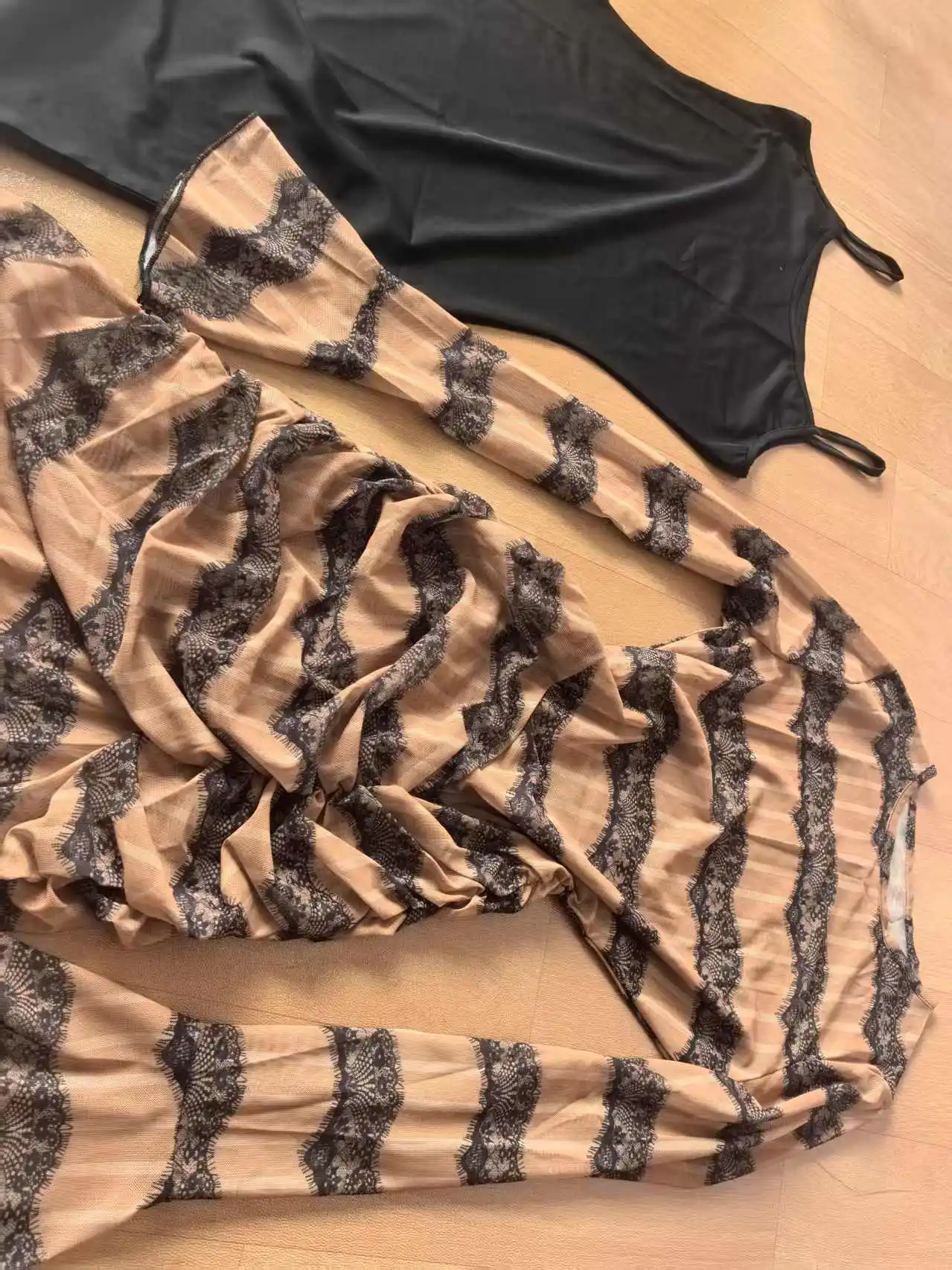 CM.YAYA Women Flare Full Sleeve Wave Striped Ruched Stacked Bodycon Midi Long Maxi Dress 2025 Evening Sexy Party Dresses Vestido