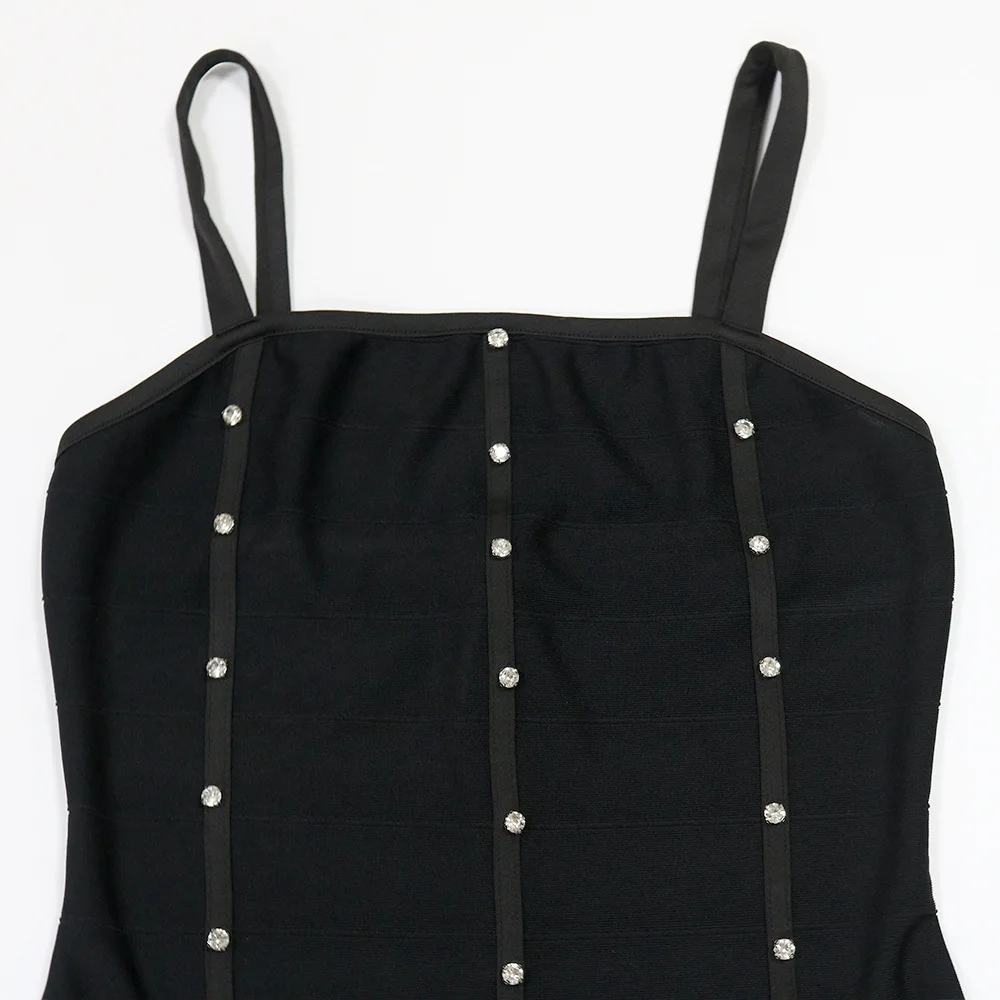 CM.YAYA Women Strap Sleeveless Pearl Sexy Sweet tassel Long Dress Elegant Vacation Birthday Party Maxi Dresses Trendy Vestidos