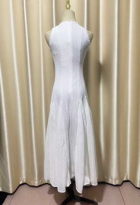 CM.YAYA Women's Sleeveless A-line Midi Maxi Tank Dress 2026 Streetwear INS Education Party Cocktail Night Out Long Dresses